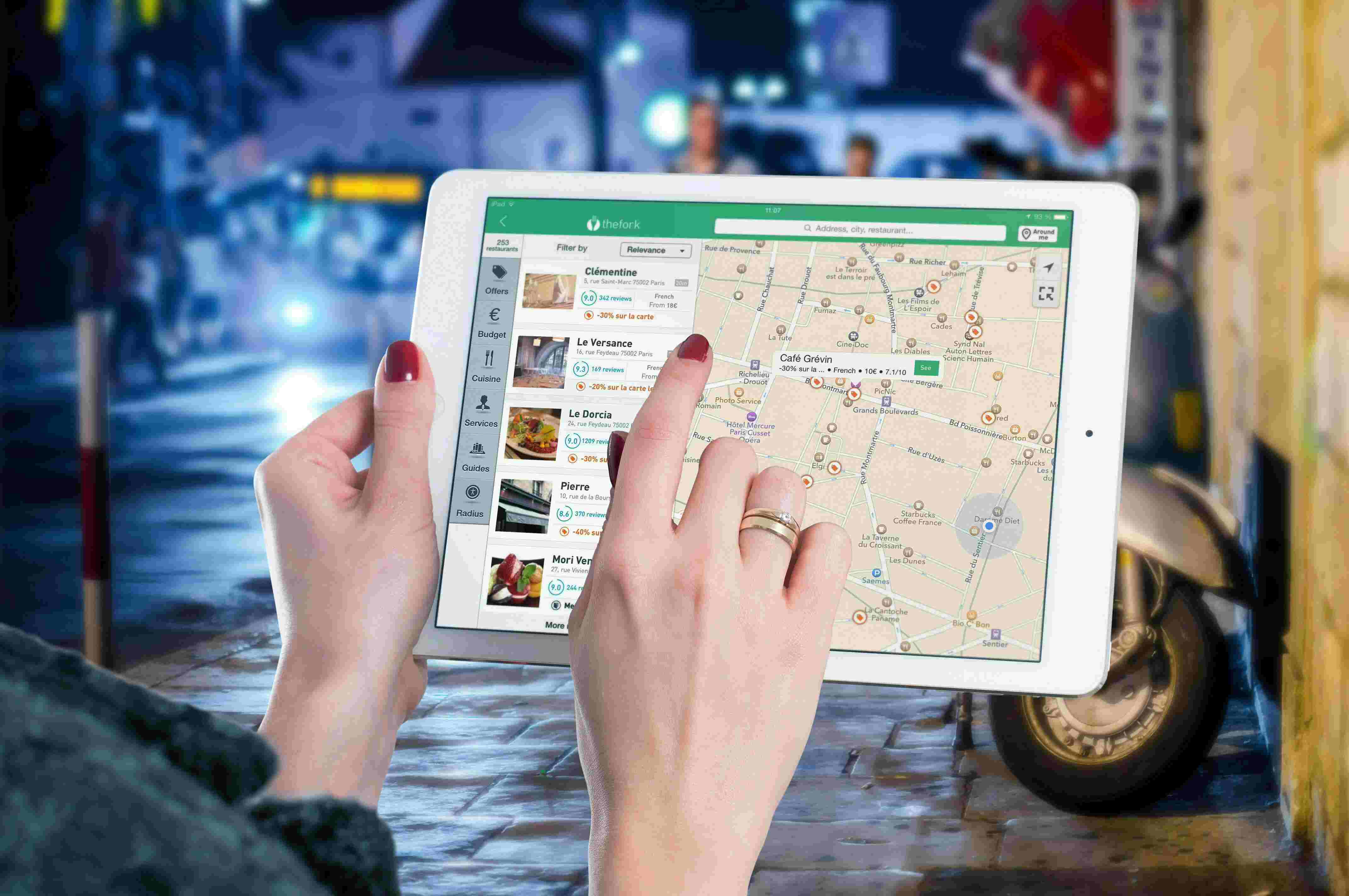 Image of our location on a map